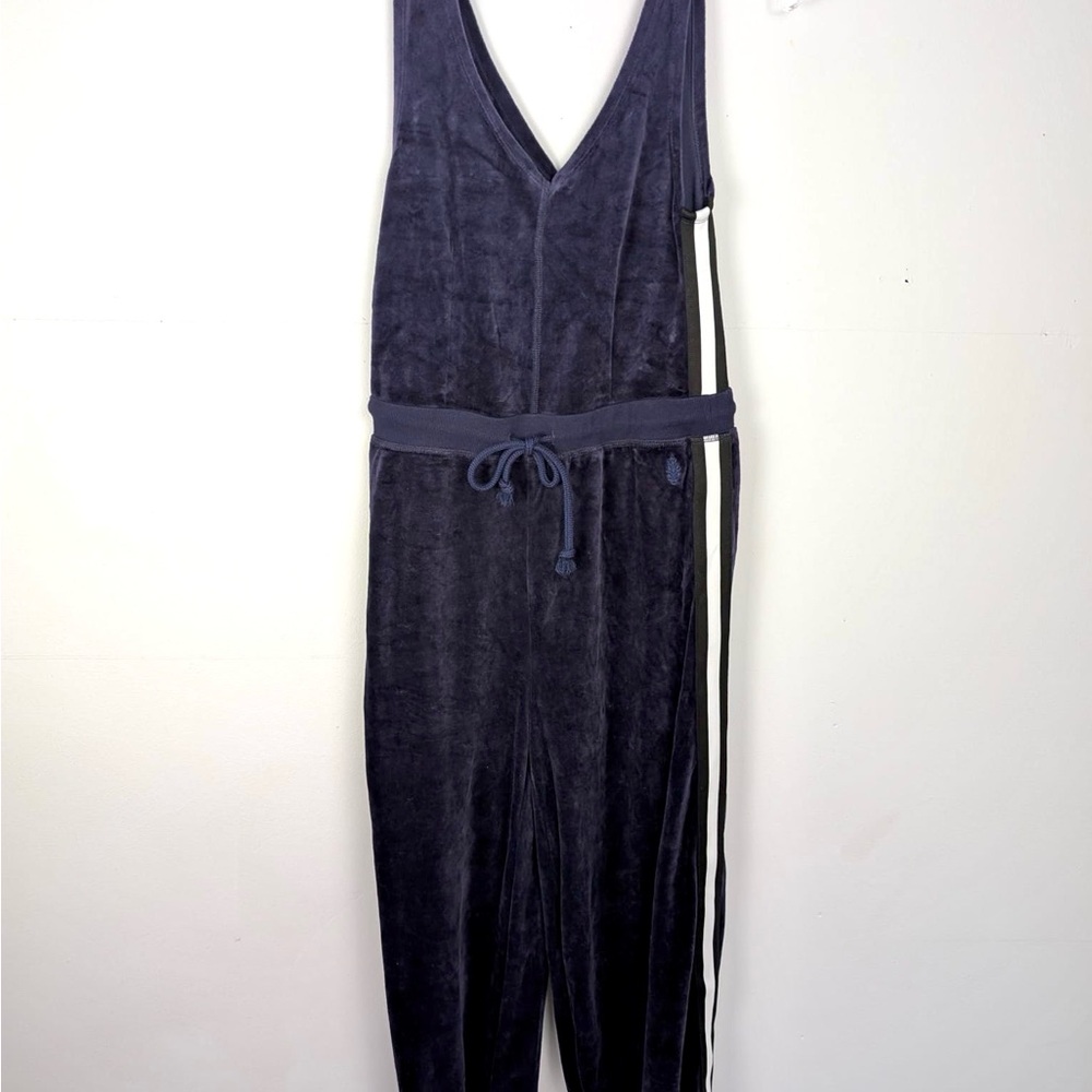 FREE PEOPLE MOVEMENT FEEL GOOD VELOUR ONESIE - Picture 2 of 5